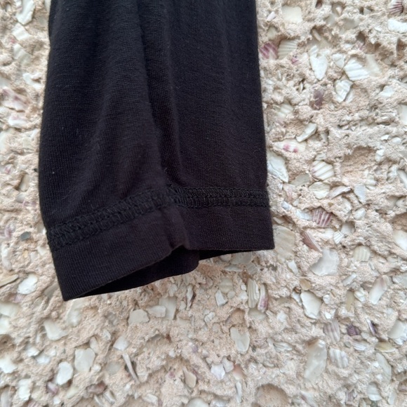 Aviator Nation Cropped Black Logo Tee - Picture 5 of 6